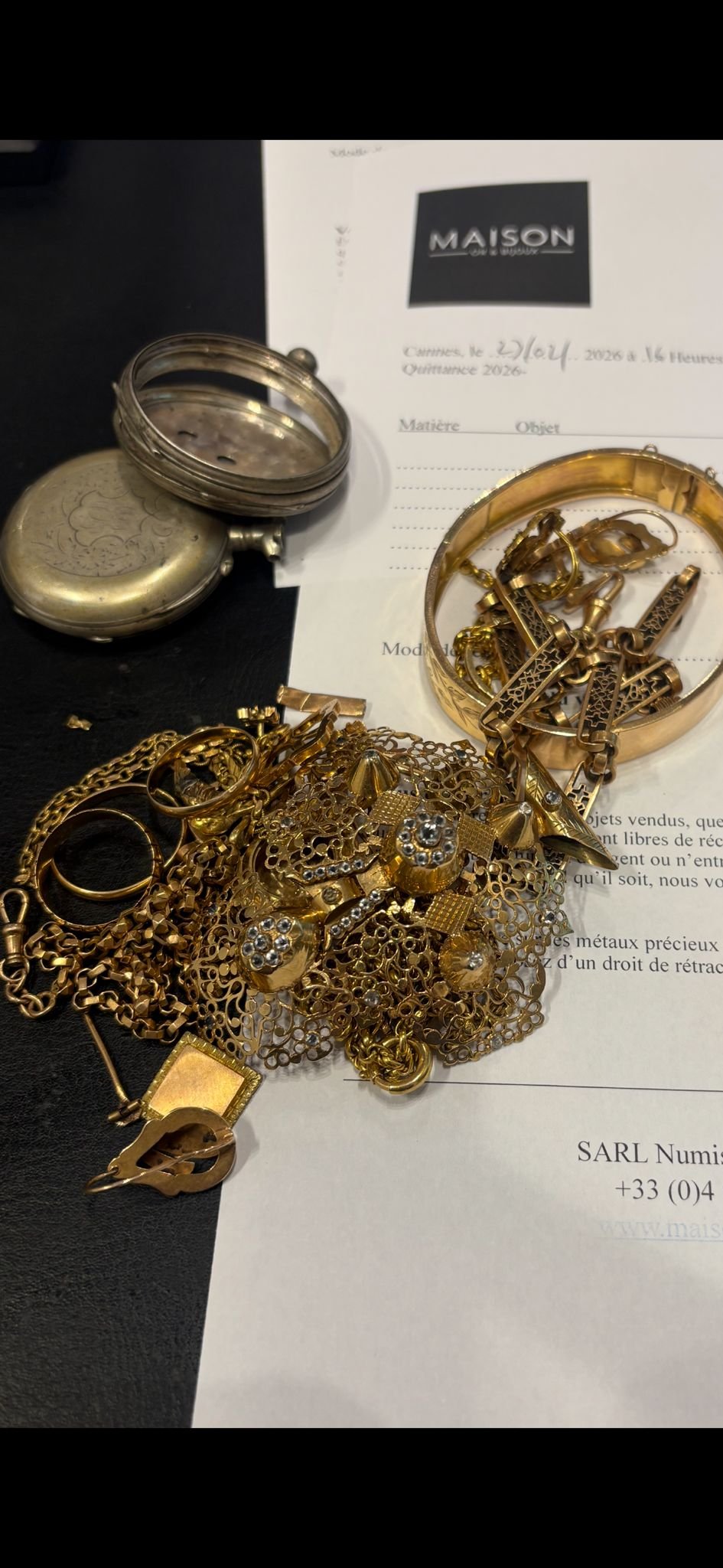 Rachat Bijoux Or Cassés — On Rachète Tout 2026