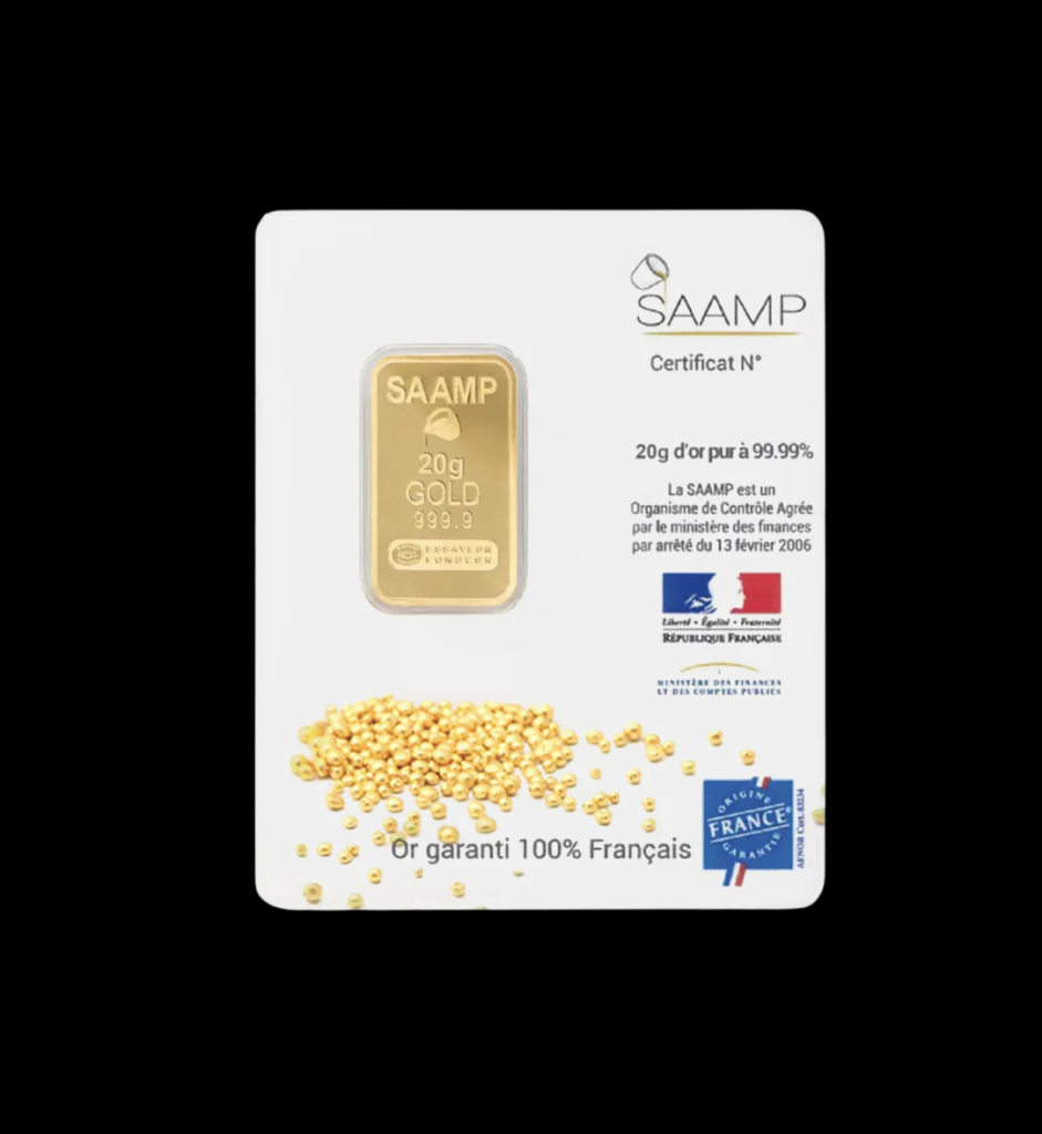 Lingot Or 20 g