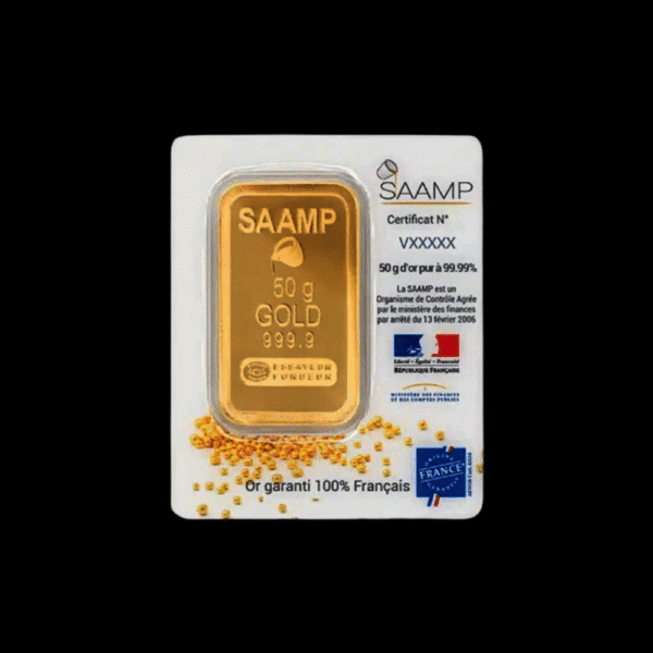 Vente Lingot Or 50 g