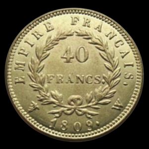 Or pieces 10francs napoleon 3