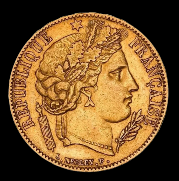 Or pieces 20francs ceres 2