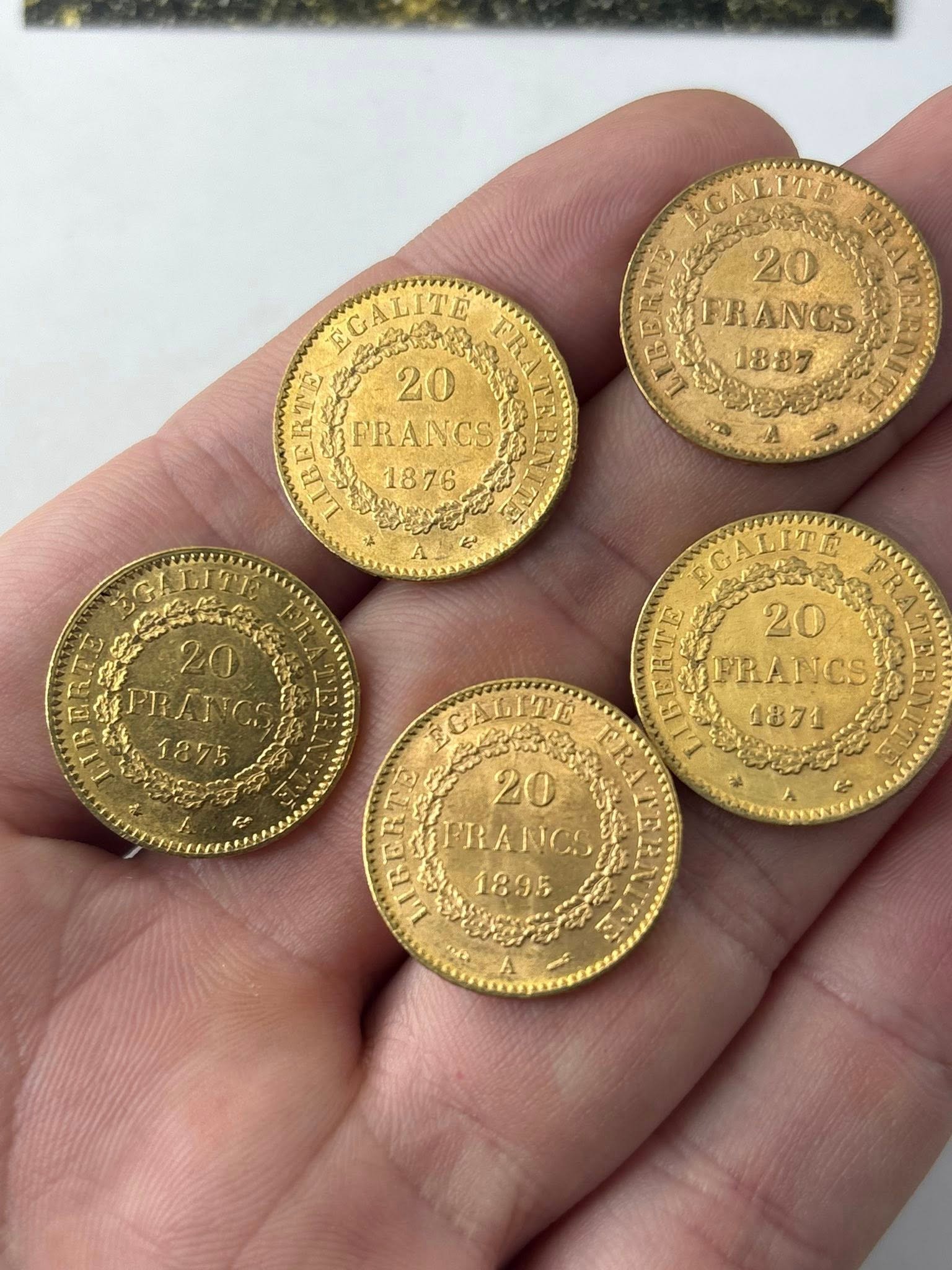 Achat 20 Francs Or Génie