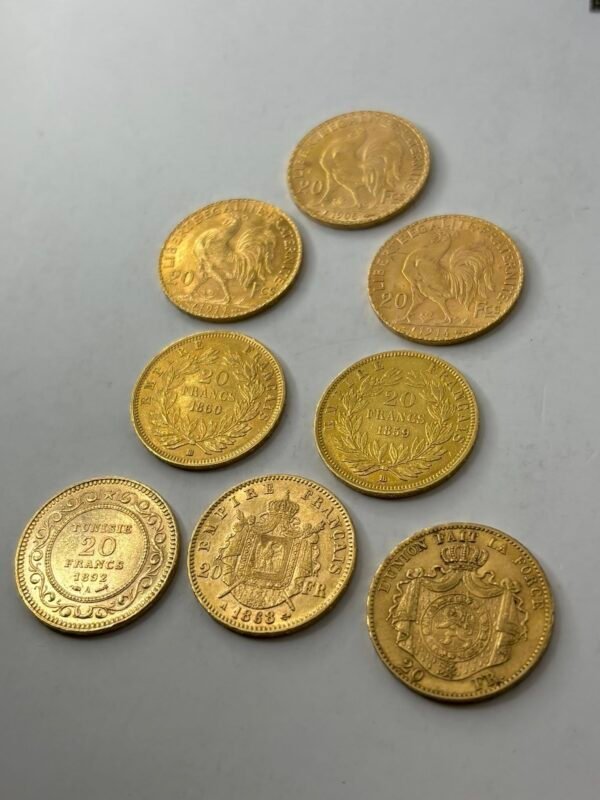 Or pieces 20francs suisse 4