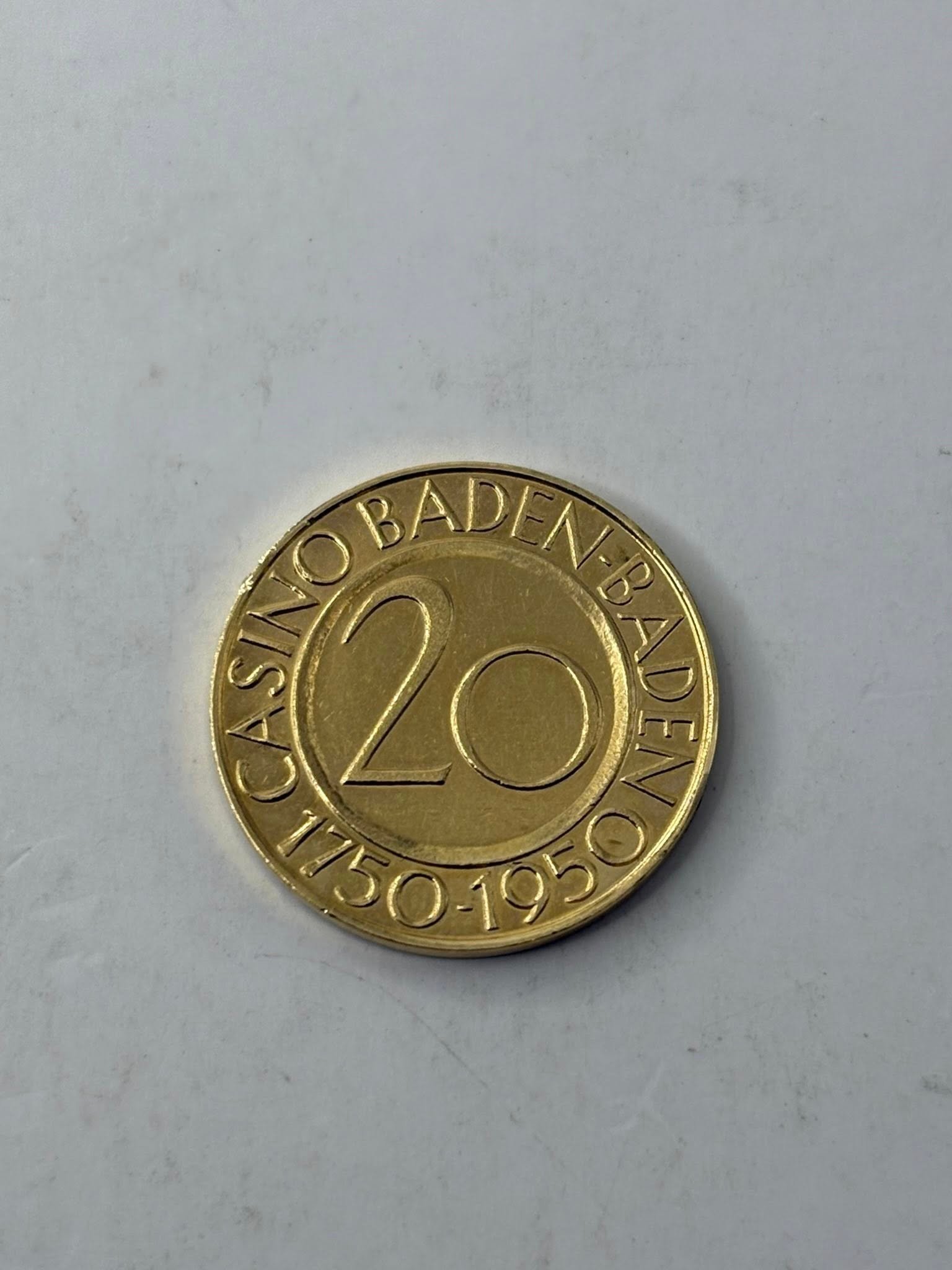 Vente 20 Reichsmarks Or