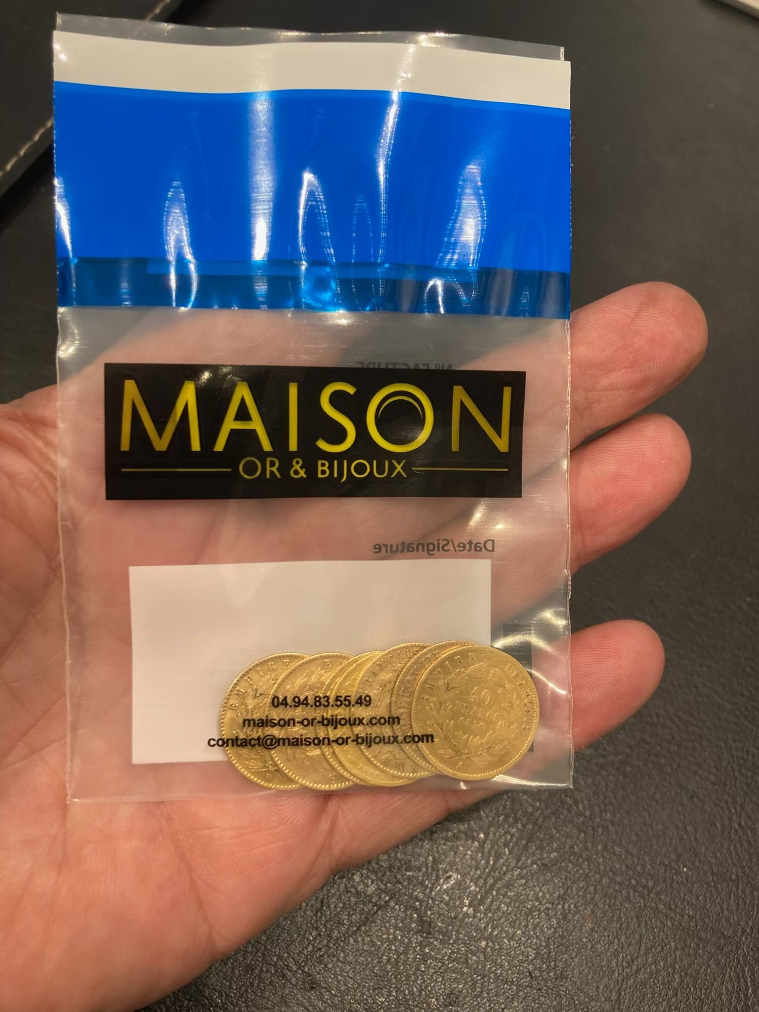 Estimation Or à Fréjus