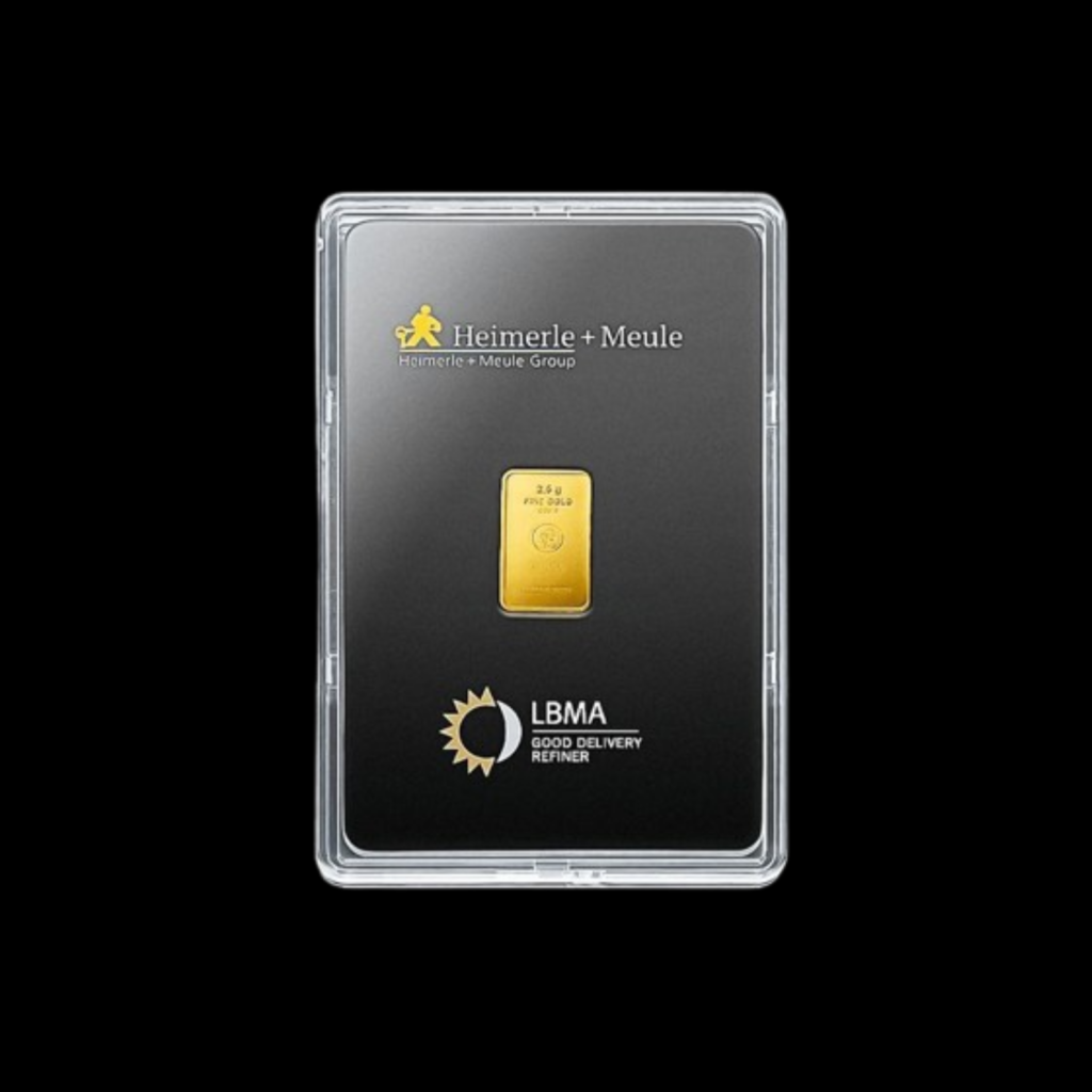 Lingot Or 2,5 g