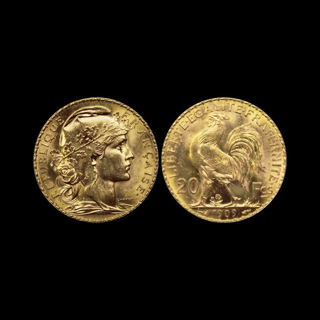 20 Francs Marianne Coq