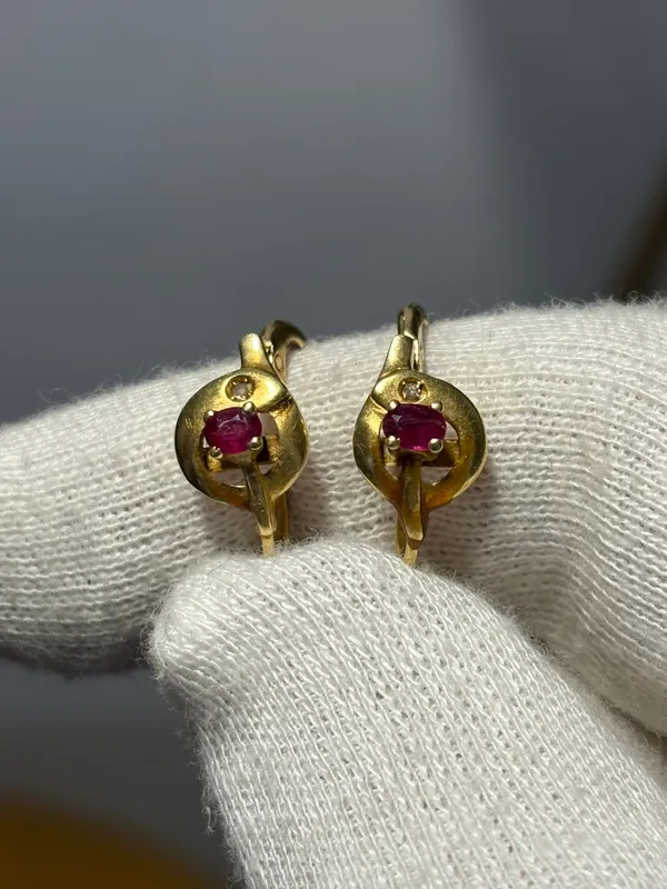 Boucles d'oreilles or — vente Cannes